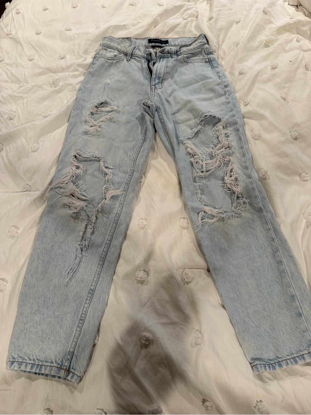 Aeropostale Light Blue Denim Shorts